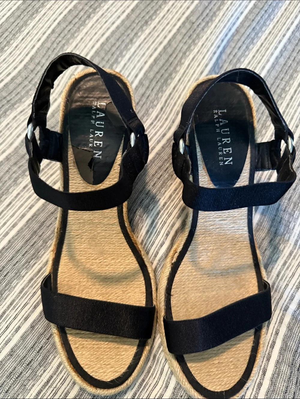 Lauren Ralph Lauren black fabric